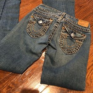 True religion twisted seam  jeans sz 27